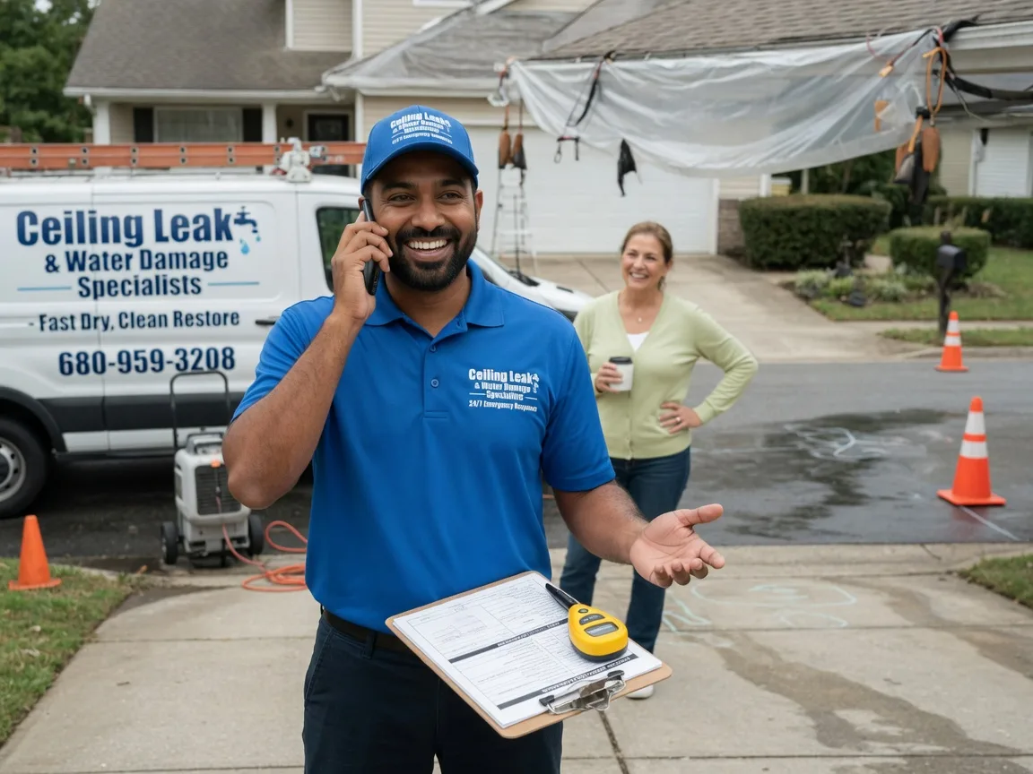 Ceiling Leak Cleanup Montpelier, ID FAQs